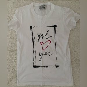 Authentic YSL tee ♥️ Fits XS
